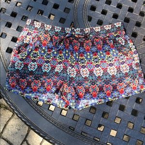 Bright Patterned Soft Shorts